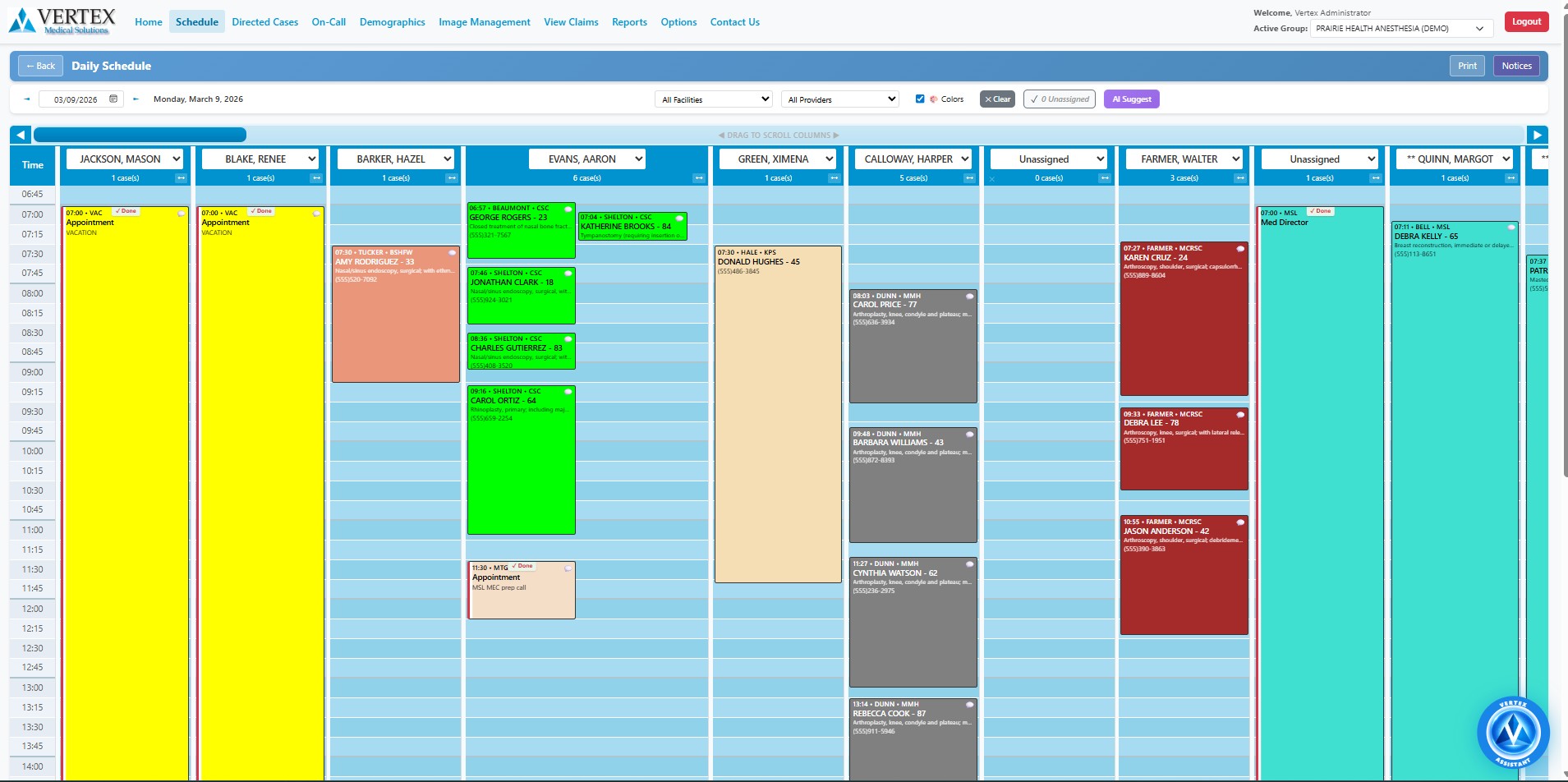 Daily Schedule Board